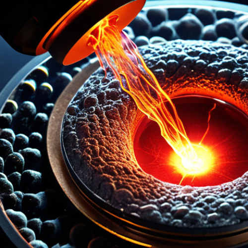 Home 21 **Image Prompt 1: The Microscopic World and Alchemical Heat Treatment**
"Highly detailed macro shot: a vibrant, artistic representation of metallic grain structure with clearly defined grain boundaries and various phases, seen as if through a powerful microscope's eyepiece. In the foreground, a dramatic scene of a glowing, red-hot metal specimen being quenched into water, generating thick steam and sparks, symbolizing a transformative heat treatment. The atmosphere is one of scientific wonder, precision, and alchemical change, blending the microscopic and macroscopic. Cinematic lighting, deep focus, extremely detailed, metallic sheen, concept art."