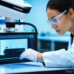 금속재료 NCS 학습방법 - **Prompt 1: Bridging Theory and Practice in a Modern Metal Materials Lab**
    "A bright, state-of-t...