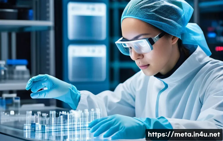 금속재료산업 전망 - A futuristic laboratory scene showcasing the development of flexible supercapacitors for wearable de...